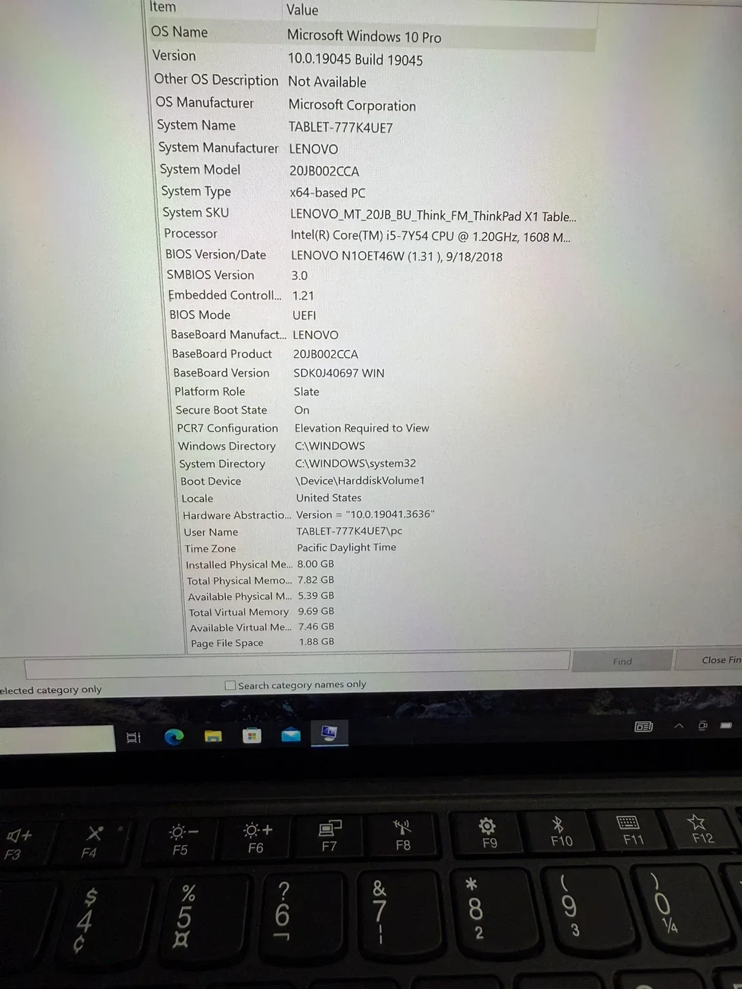 Lenovo Thinkpad X1 Tablet Laptop image indicator(3)