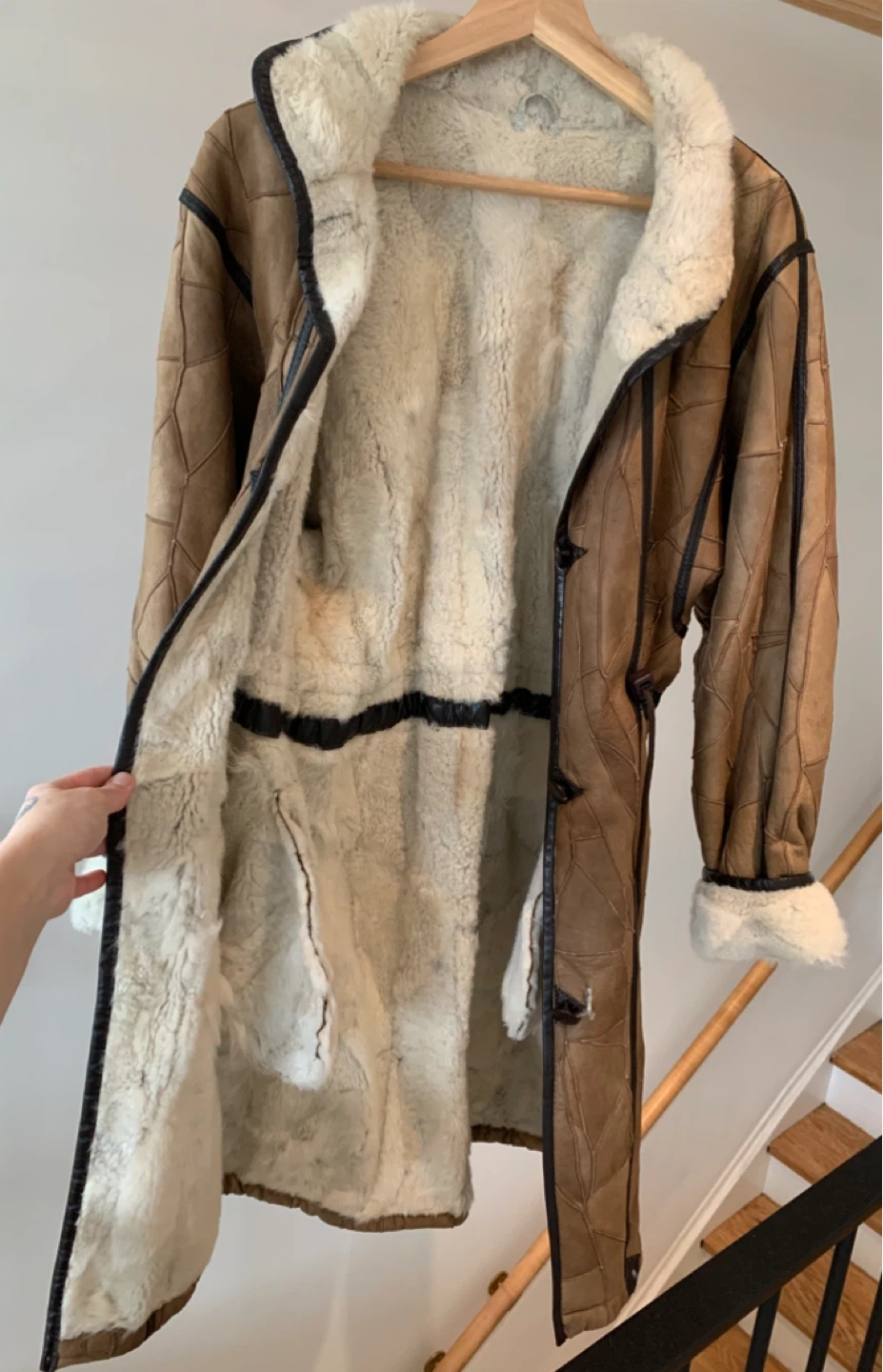 Vintage Shearling Coat - photo 2