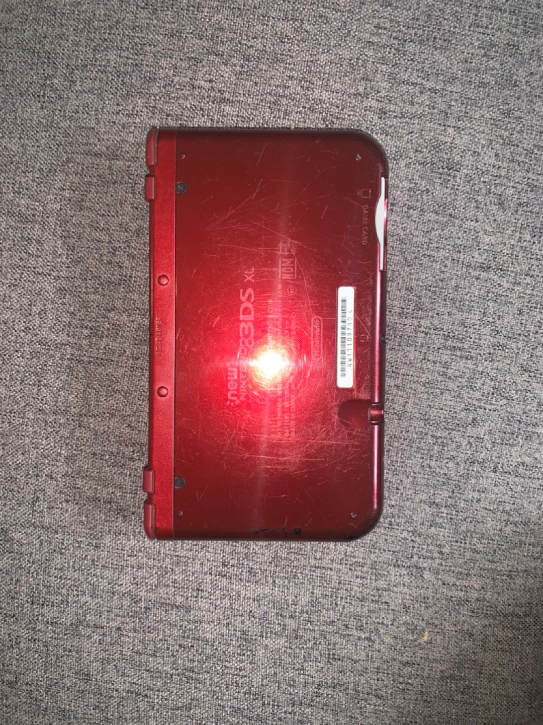 Red Nintendo New 3DS XL