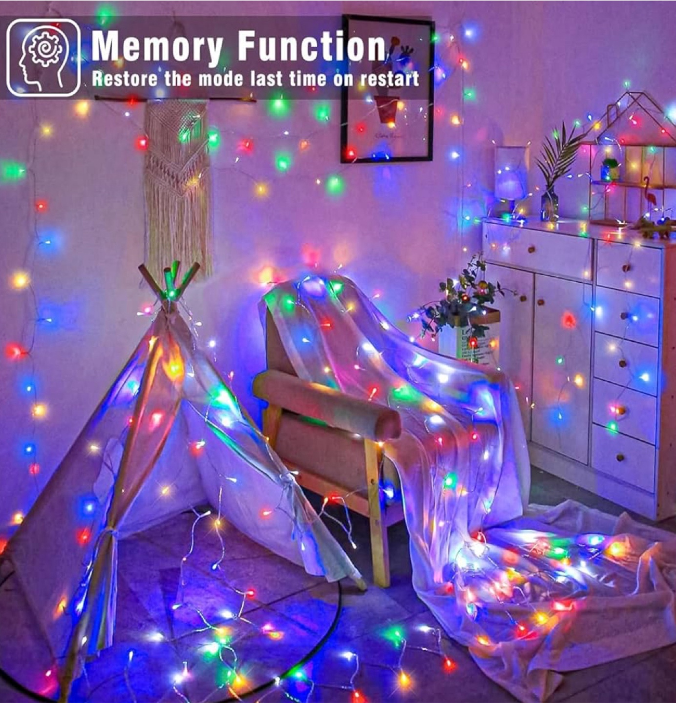 Colourful Fairy String Lights - photo 2