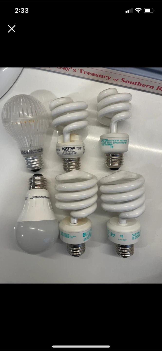 🥕 Free Assorted LED & CFL Light Bulbs
