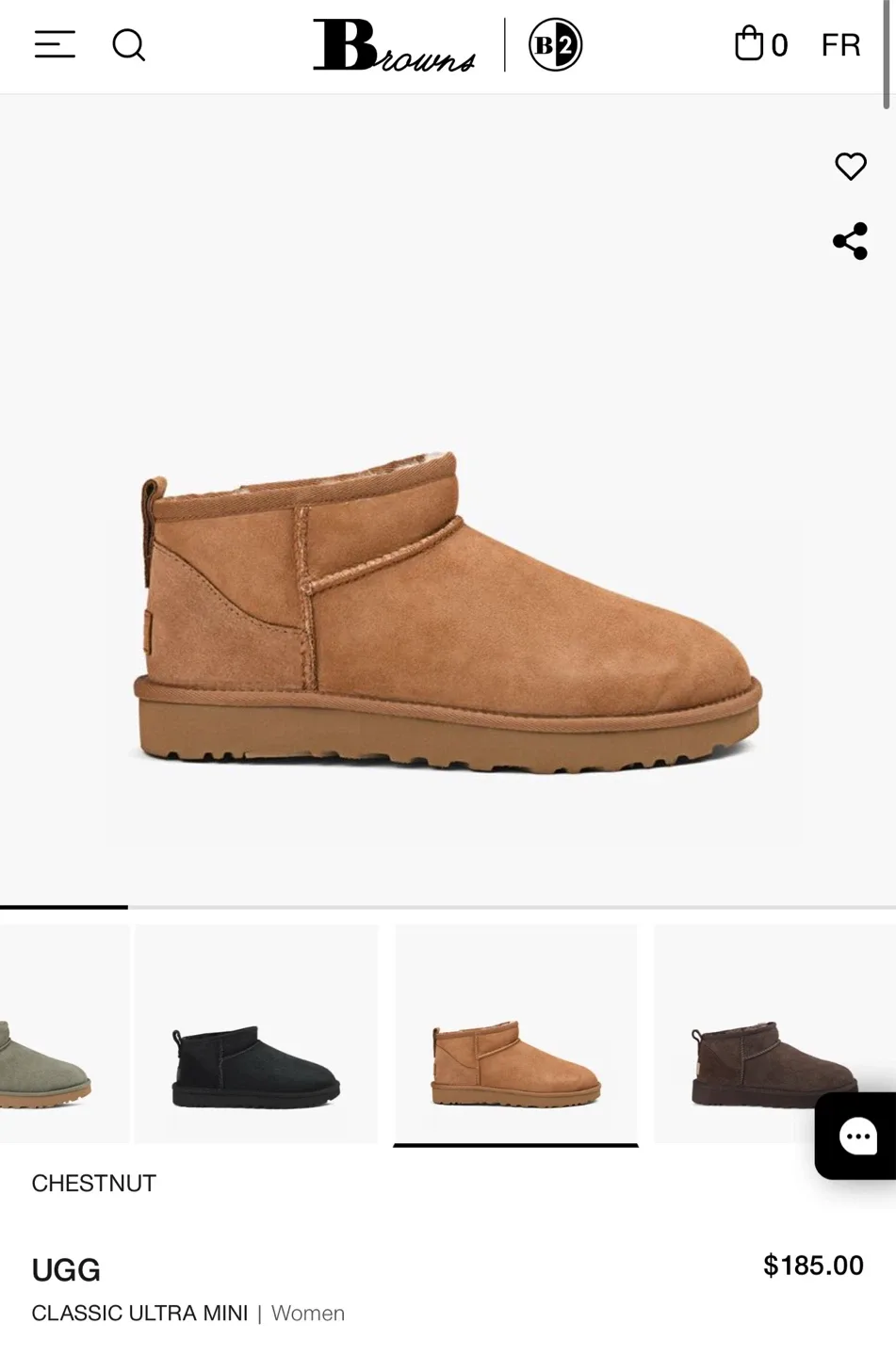 UGG Classic Ultra Mini Boots - rare Pink, Size 9 image indicator(5)