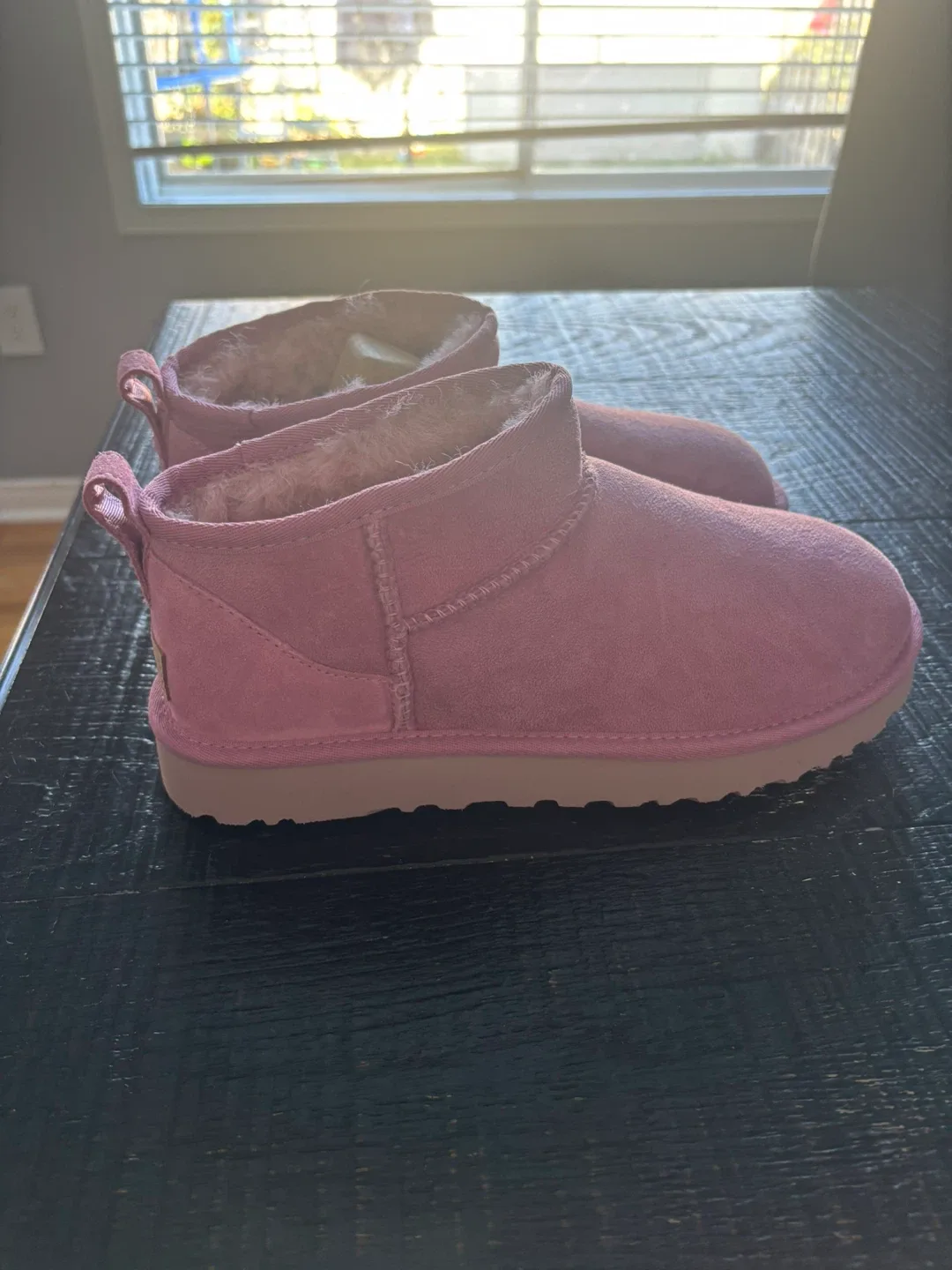 UGG Classic Ultra Mini Boots - rare Pink, Size 9 thumbnail