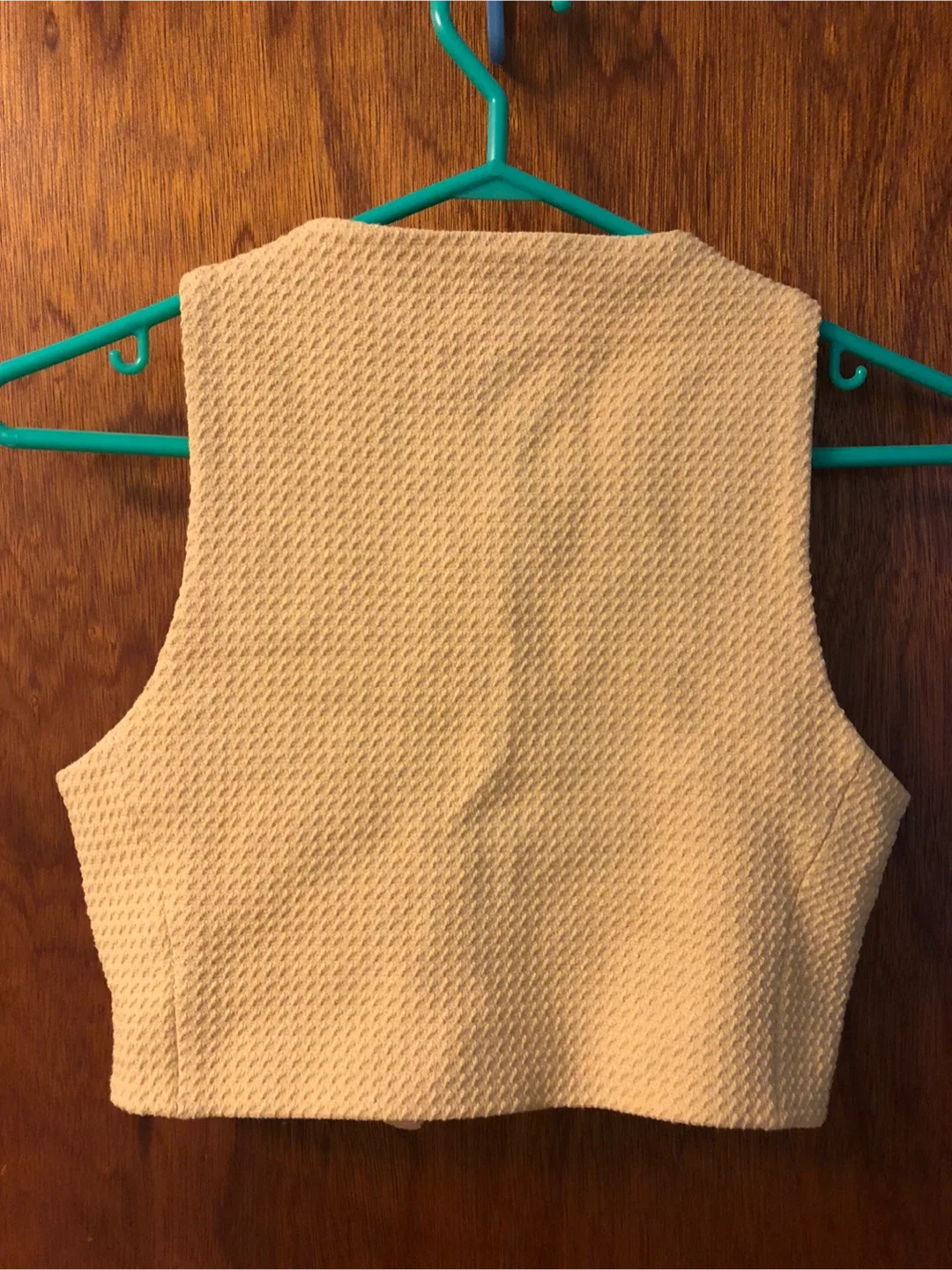 Zara Textured Weave Vest - Size XS image indicator(3)