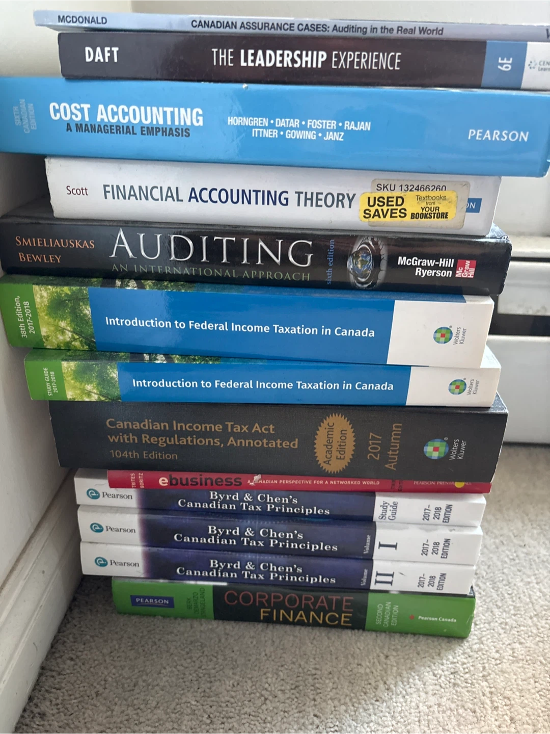 Accounting & Finance Textbooks - Various Titles