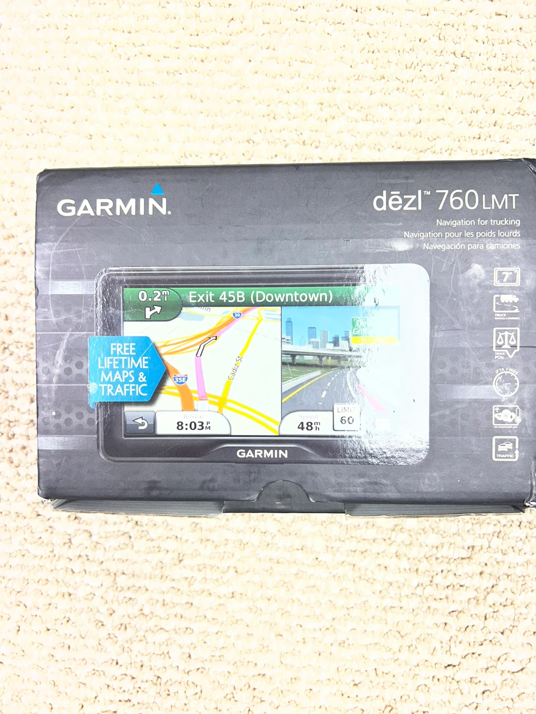 Garmin dezl 760LMT 7" GPS Navigator