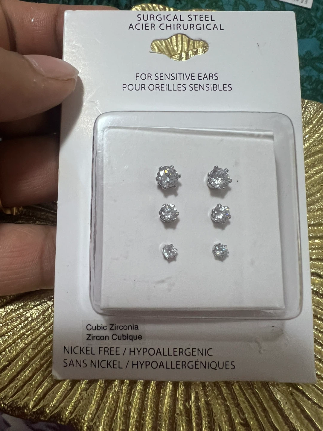 Steel Nickel Earrings - photo 3