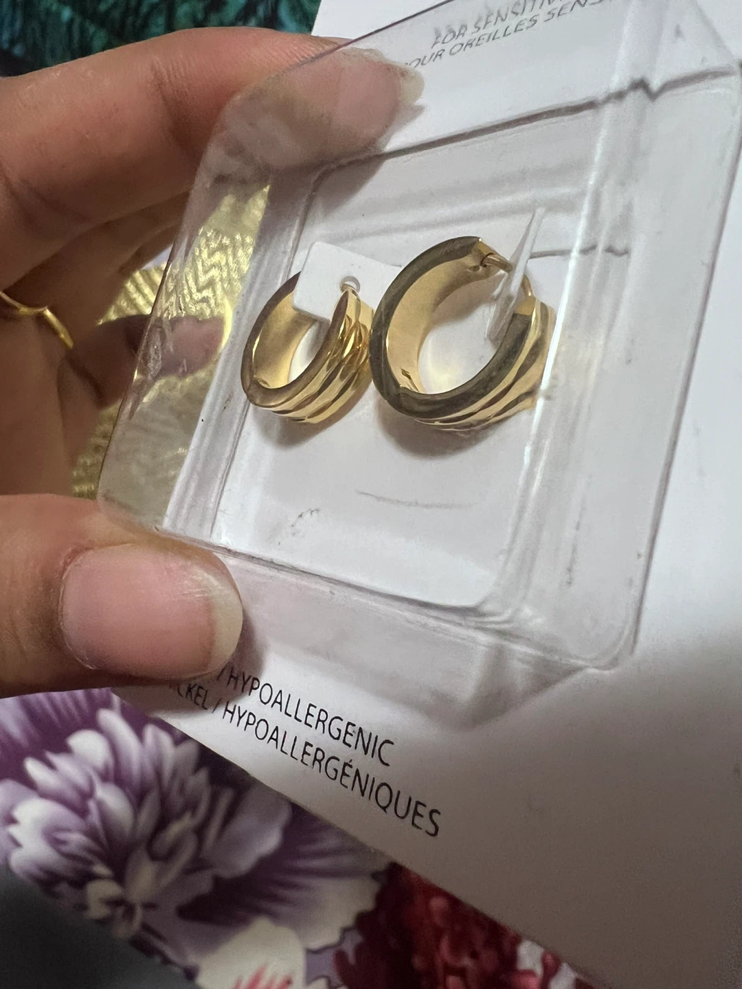 Steel Nickel Earrings - photo 2