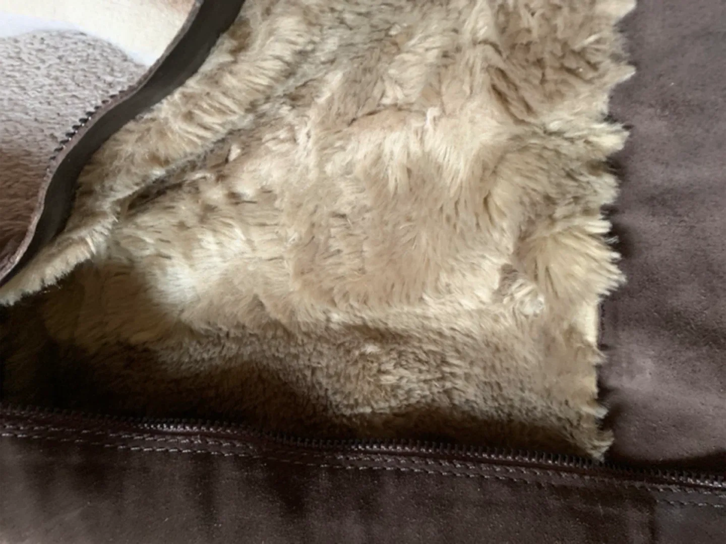 Vintage 7 For Mankind Brown Suede Knee-High Boots image indicator(7)