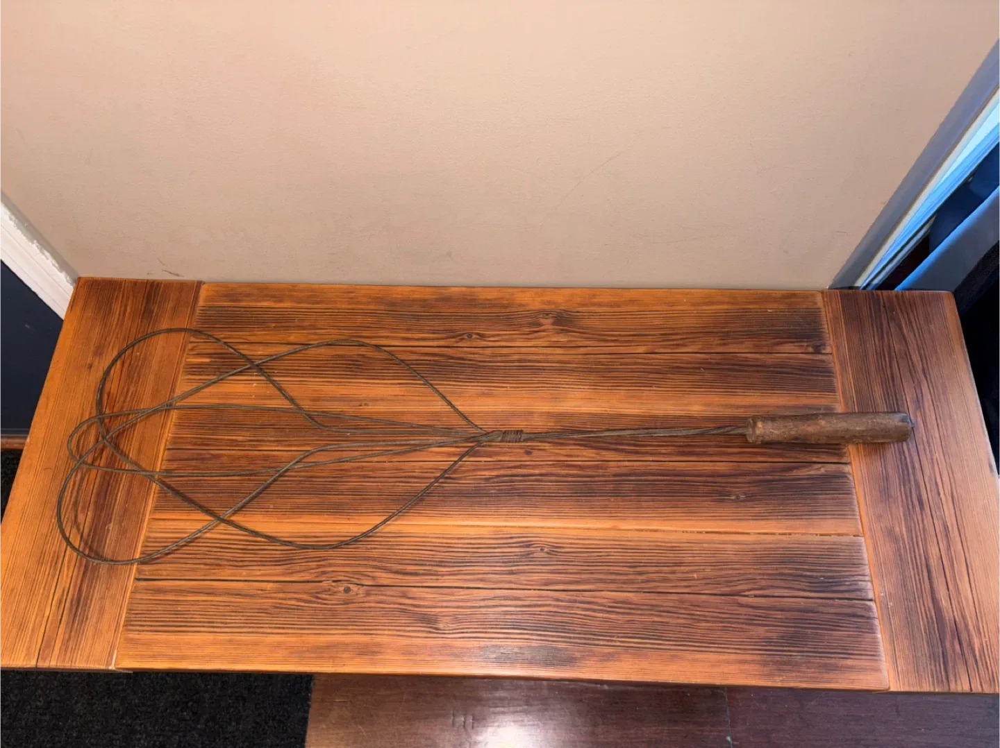 Vintage Metal Rug Beater