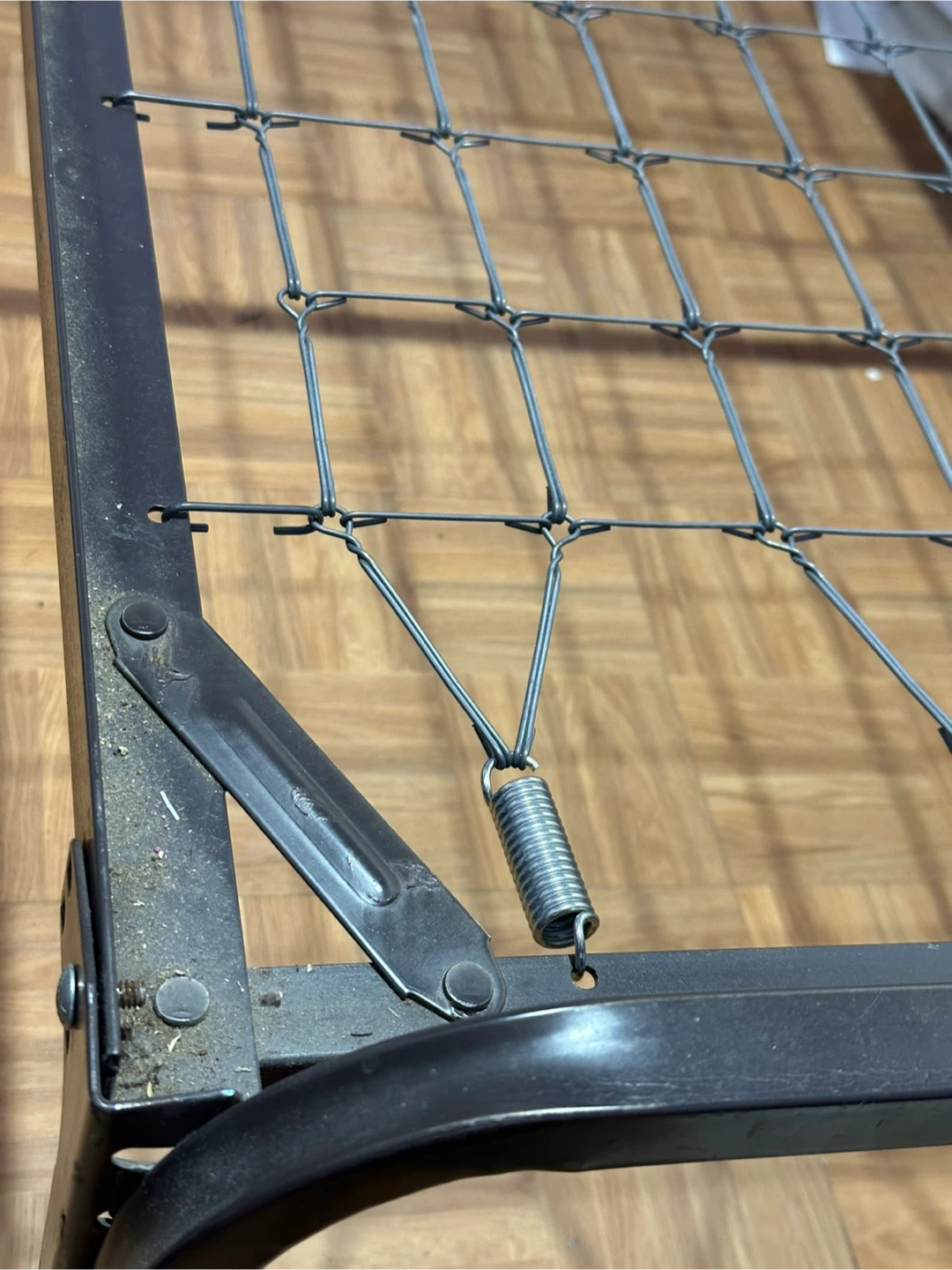 Used Full Size Bed Frame and Mattress - photo 3