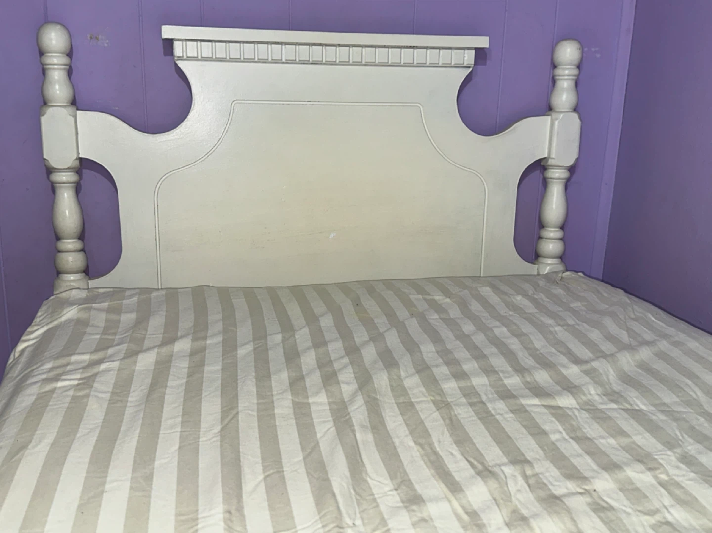 Used Full Size Bed Frame and Mattress