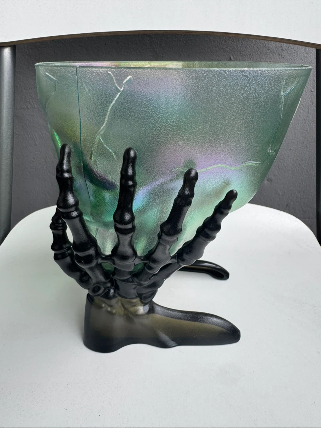 Skull Candy Bowl with Hand Stand 🥕 - photo 2