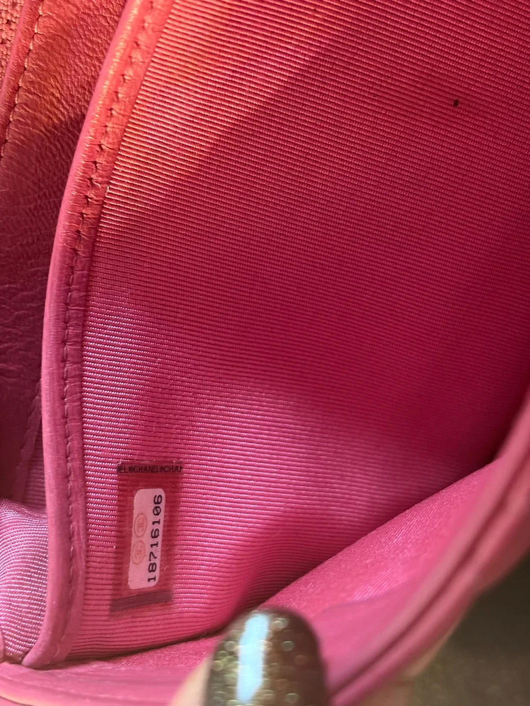 Chanel Pink Quilted Leather Wallet image indicator(3)