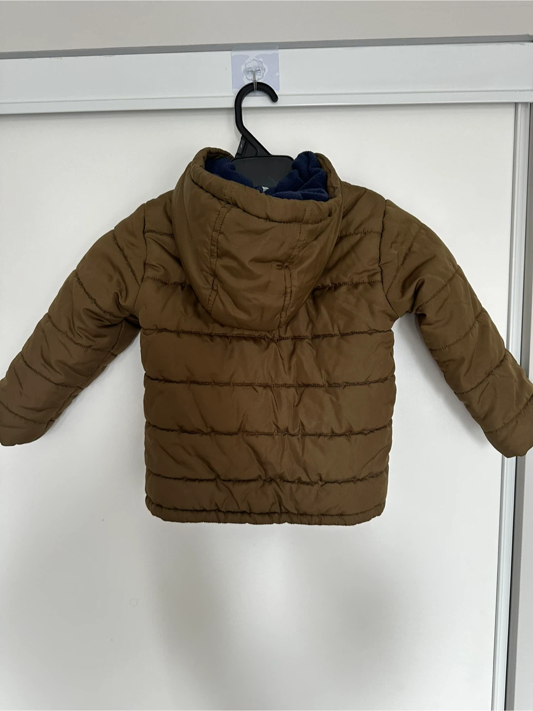 Kids' Brown Puffer Jacket - photo 2