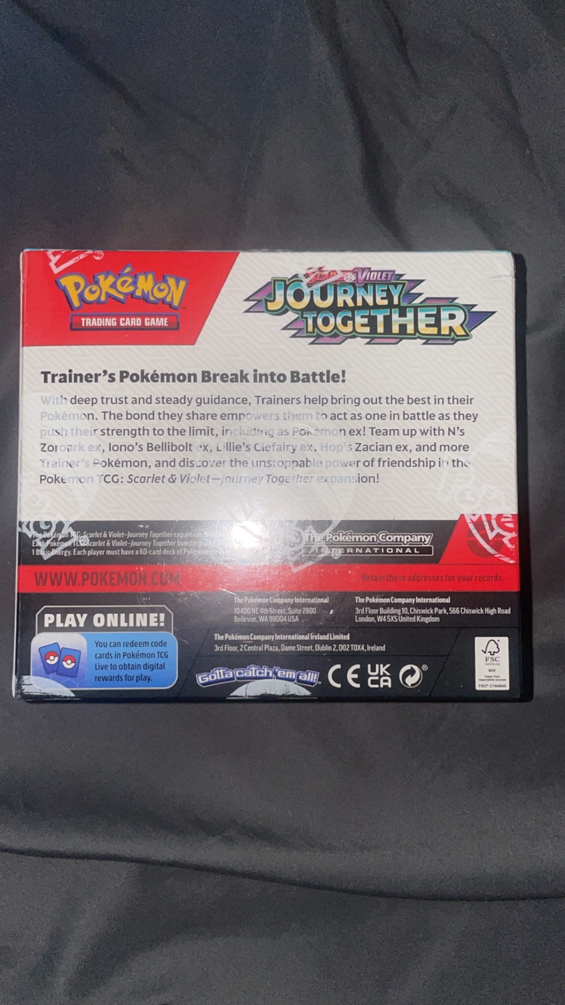 Pokemon TCG: Scarlet & Violet-Journey Together - photo 2