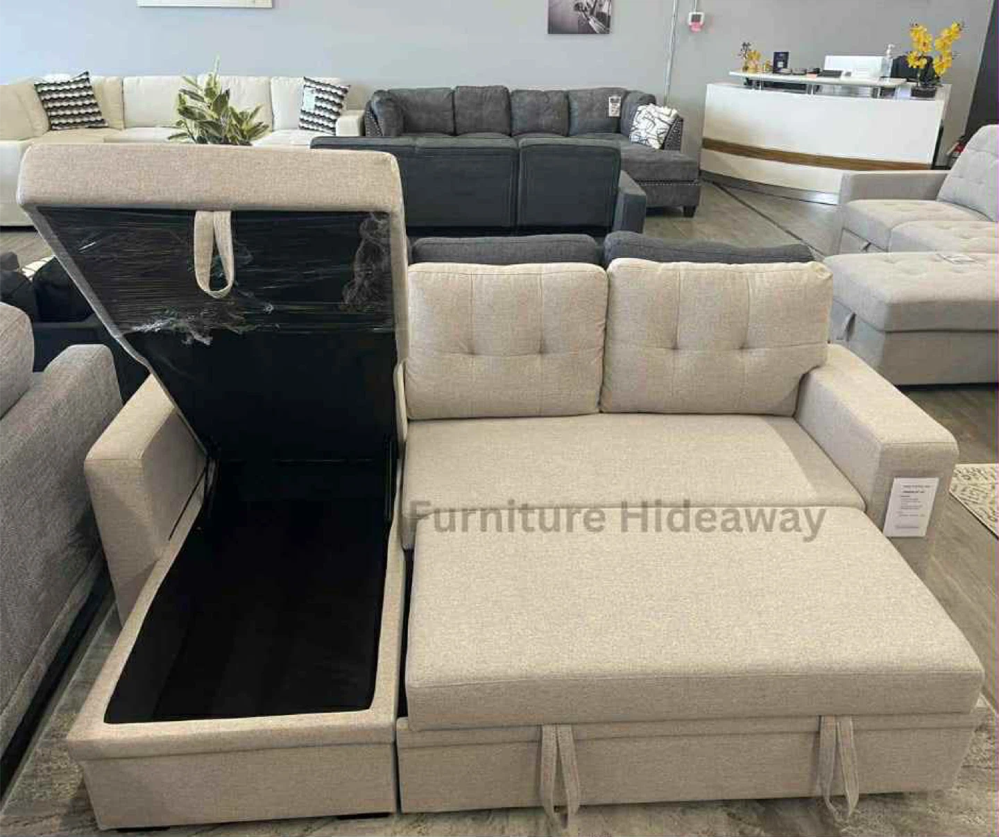 BNIB Sleeper Sofa with USB Port- Includes Warranty for $899‼️ - photo 3