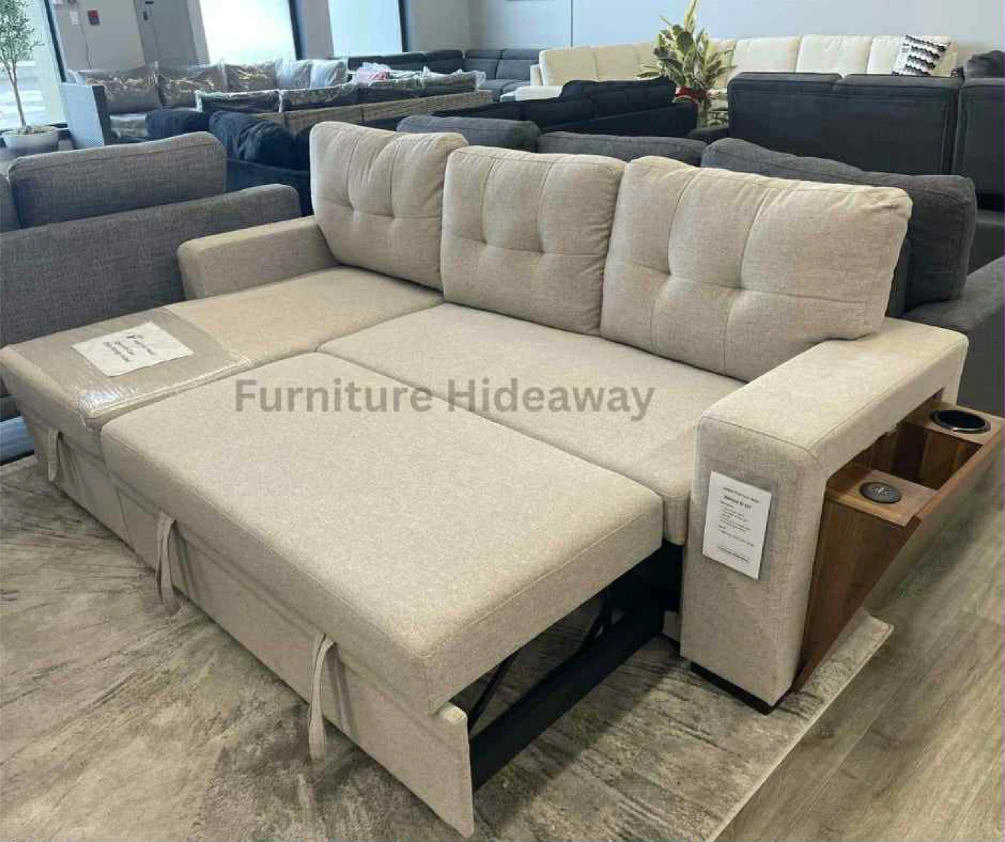 BNIB Sleeper Sofa with USB Port- Includes Warranty for $899‼️ - photo 4