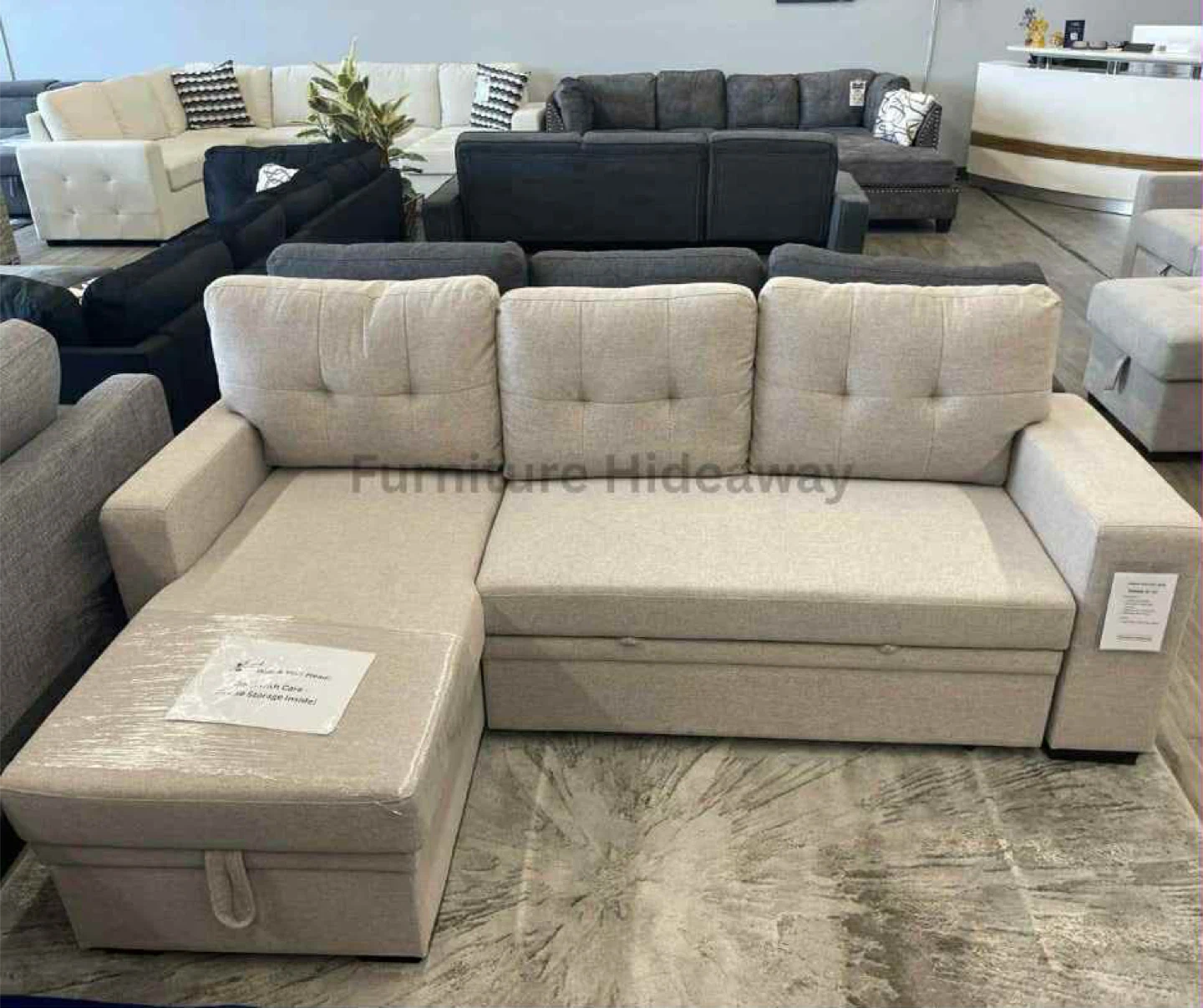 BNIB Sleeper Sofa with USB Port- Includes Warranty for $899‼️ - photo 2