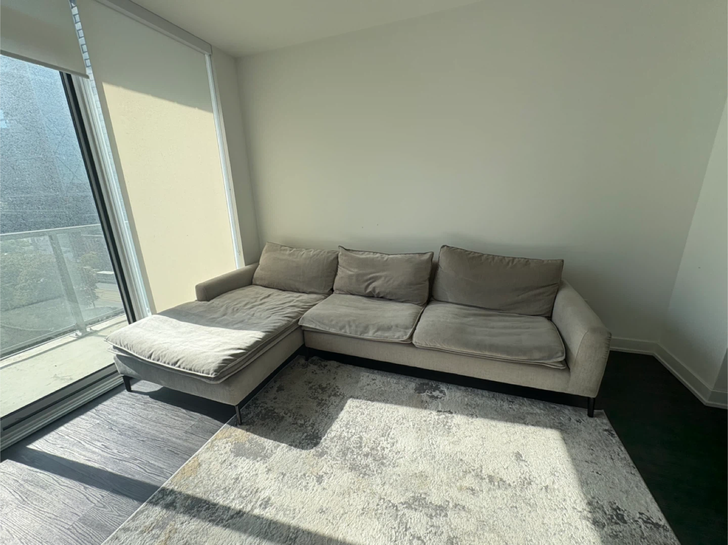 Beige Sectional Sofa