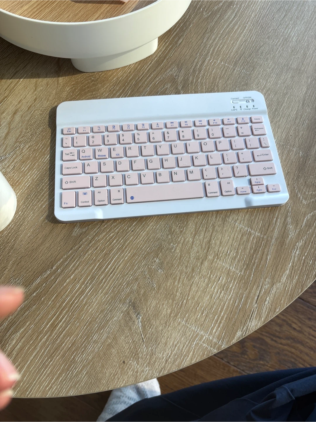 Pink Wireless Keyboard - Android, Windows, iOS - photo 3