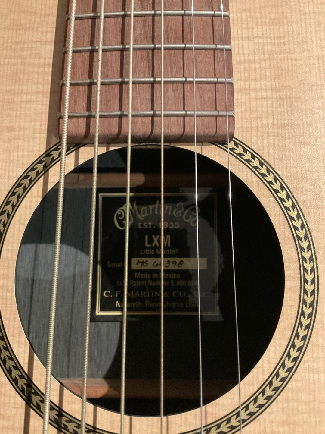 Martin LXM Little Martin Acoustic Guitar w/ Gig Bag - photo 3