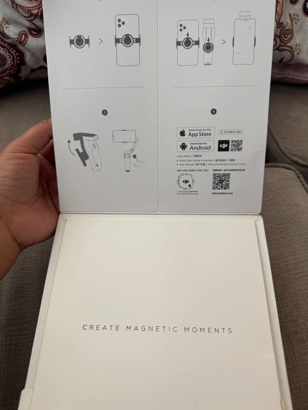 DJI OM 4 SE Smartphone Stabilizer - Like New! image indicator(3)