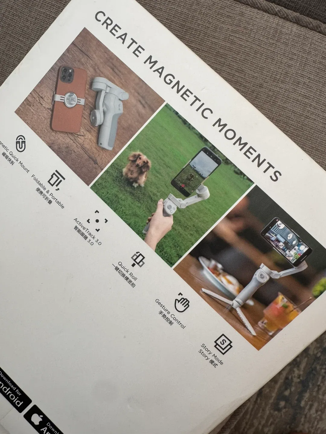 DJI OM 4 SE Smartphone Stabilizer - Like New! image indicator(9)