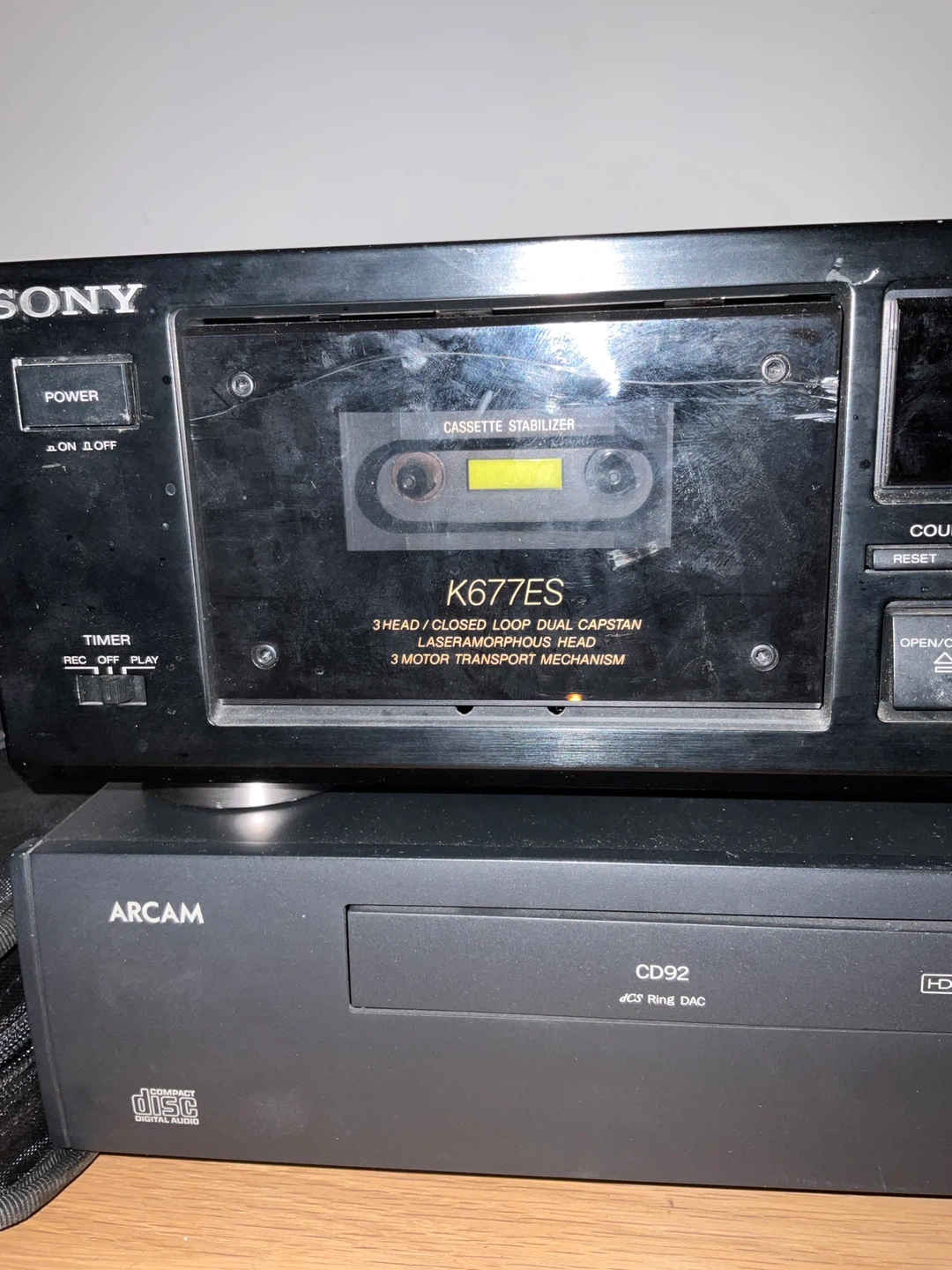 Sony TC-K677ES Stereo Cassette Deck