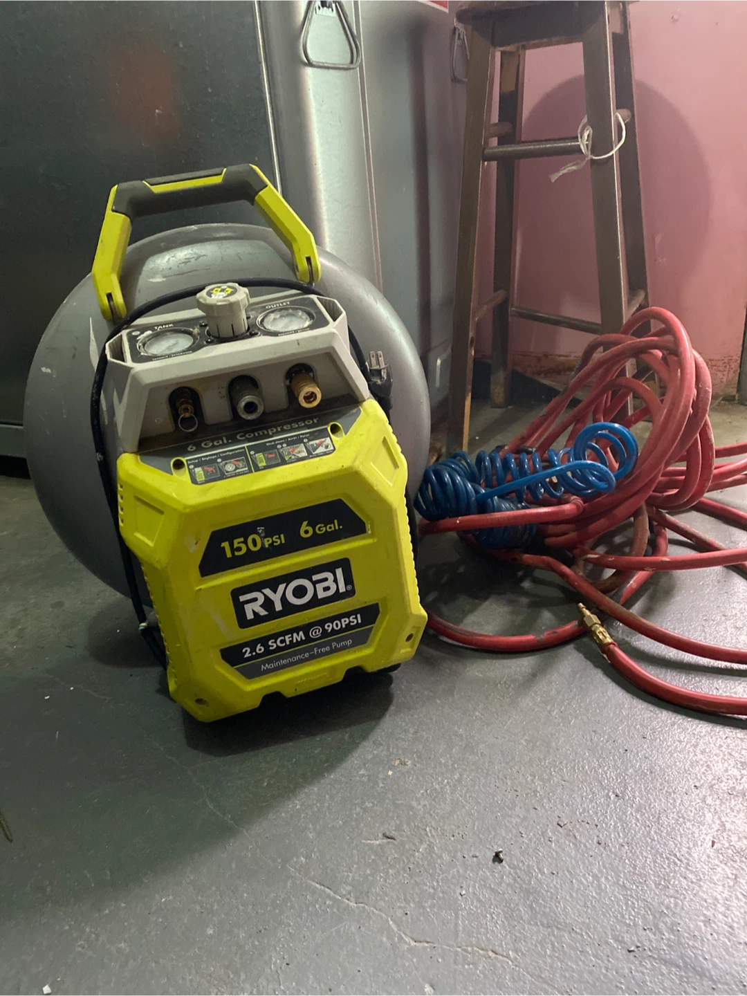 Ryobi 6 Gal. 150PSI Air Compressor