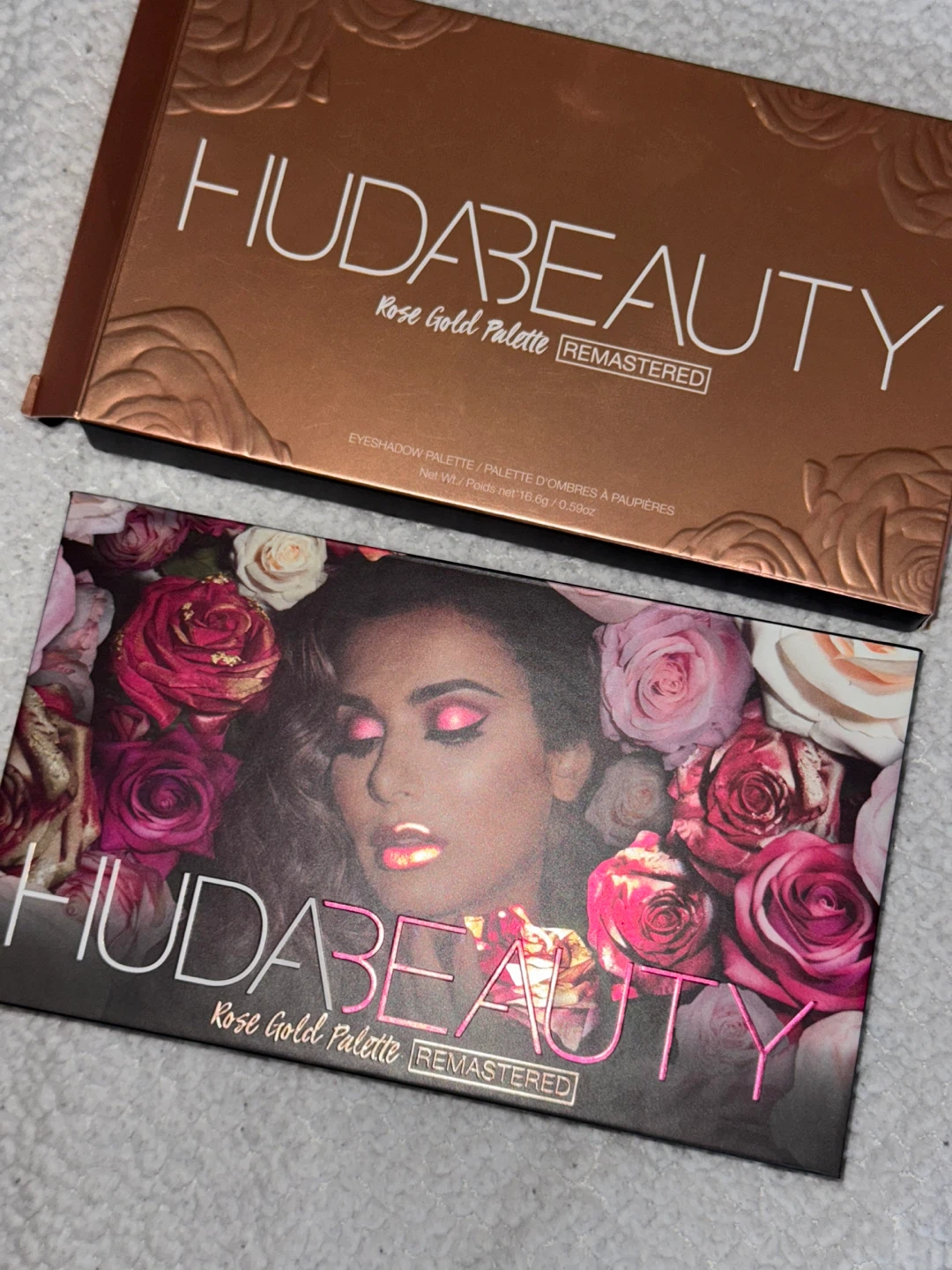 Huda Beauty Rose Gold Remastered Eyeshadow Palette