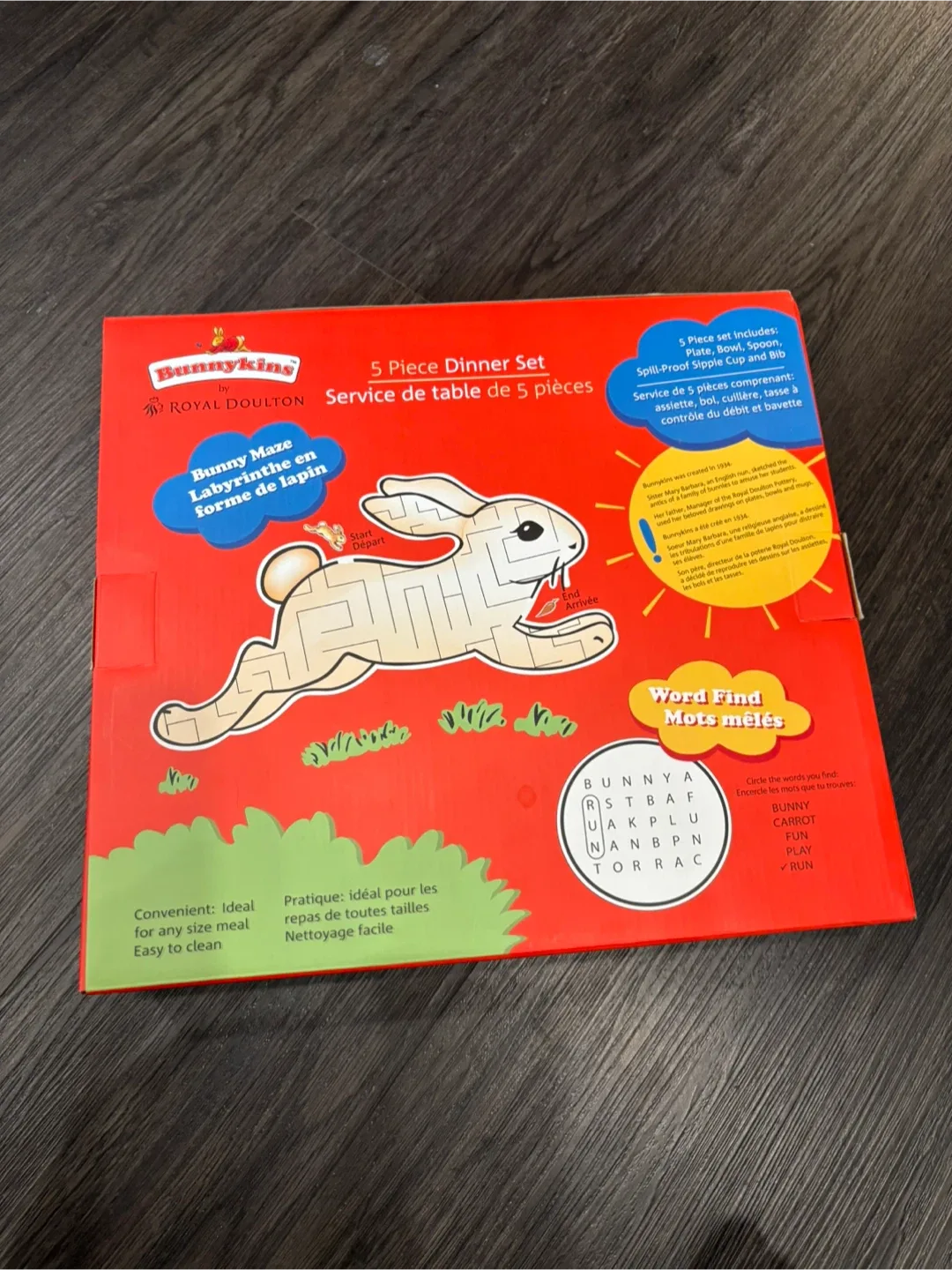 Royal Doulton Bunnykins 5-Piece Dinner Set - New image indicator(3)