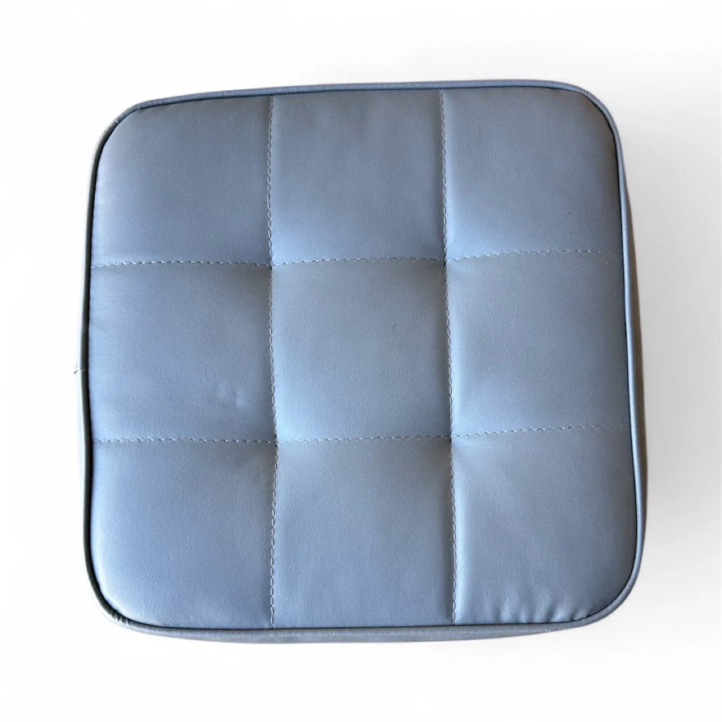 Grey Quilted Stool image indicator(2)