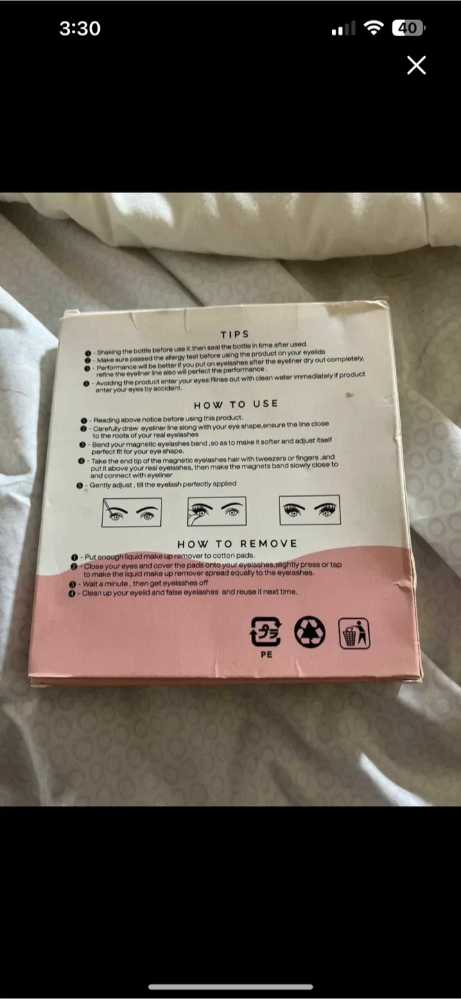 Magnetic Eyeliner & Eyelashes Set image indicator(3)