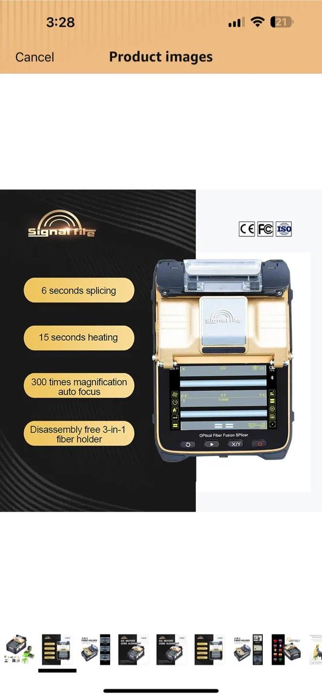 Signarite Optical Fiber Fusion Splicer Kit image indicator(4)