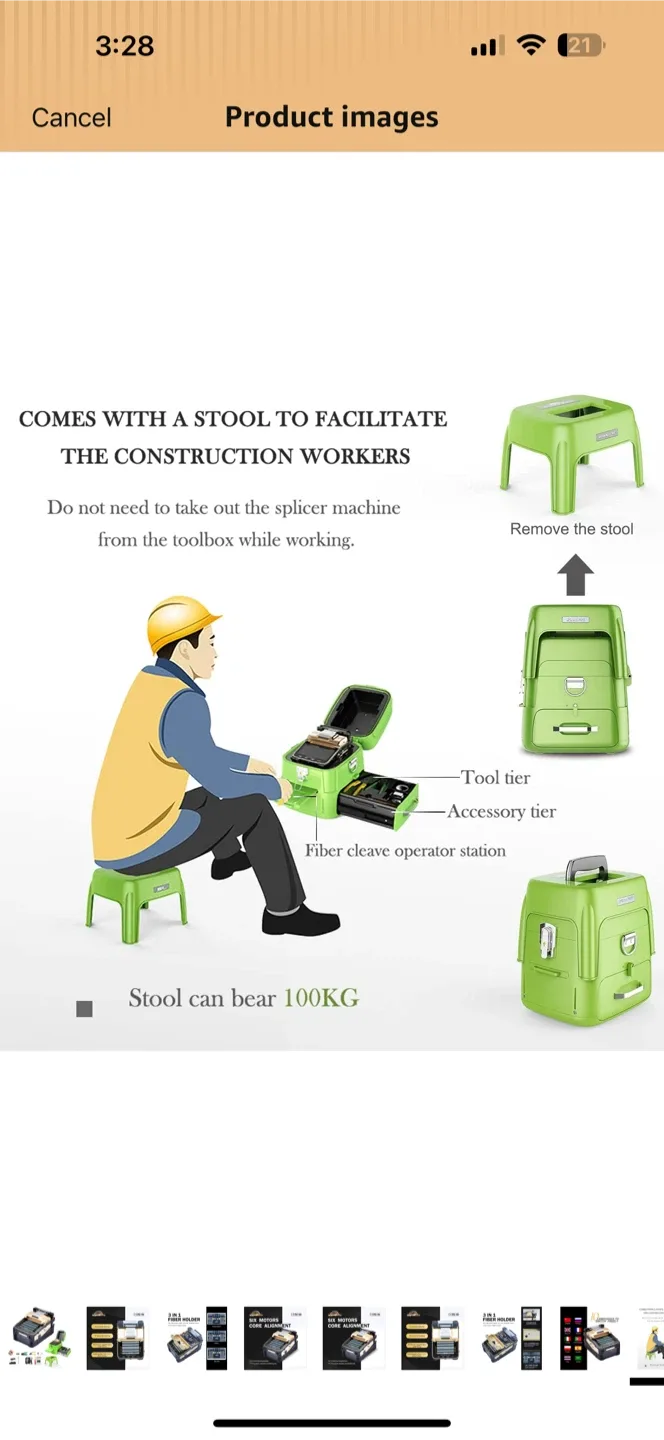 Signarite Optical Fiber Fusion Splicer Kit image indicator(3)