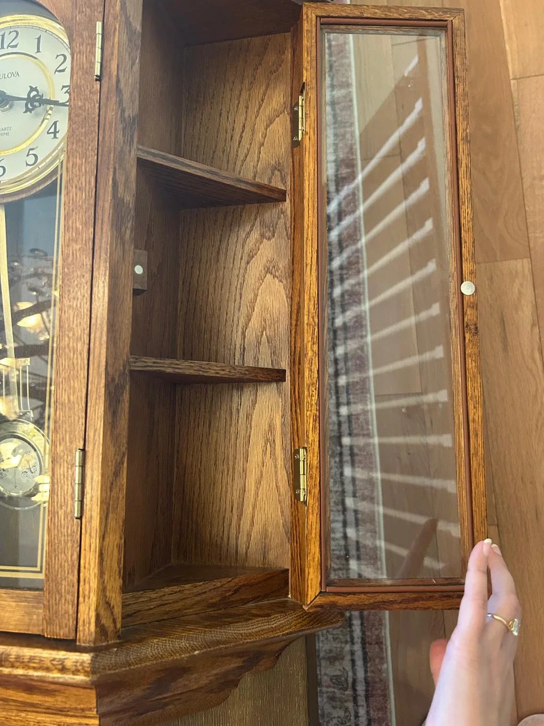 Bulova Quartz Chime Wall working condition Clock image indicator(6)