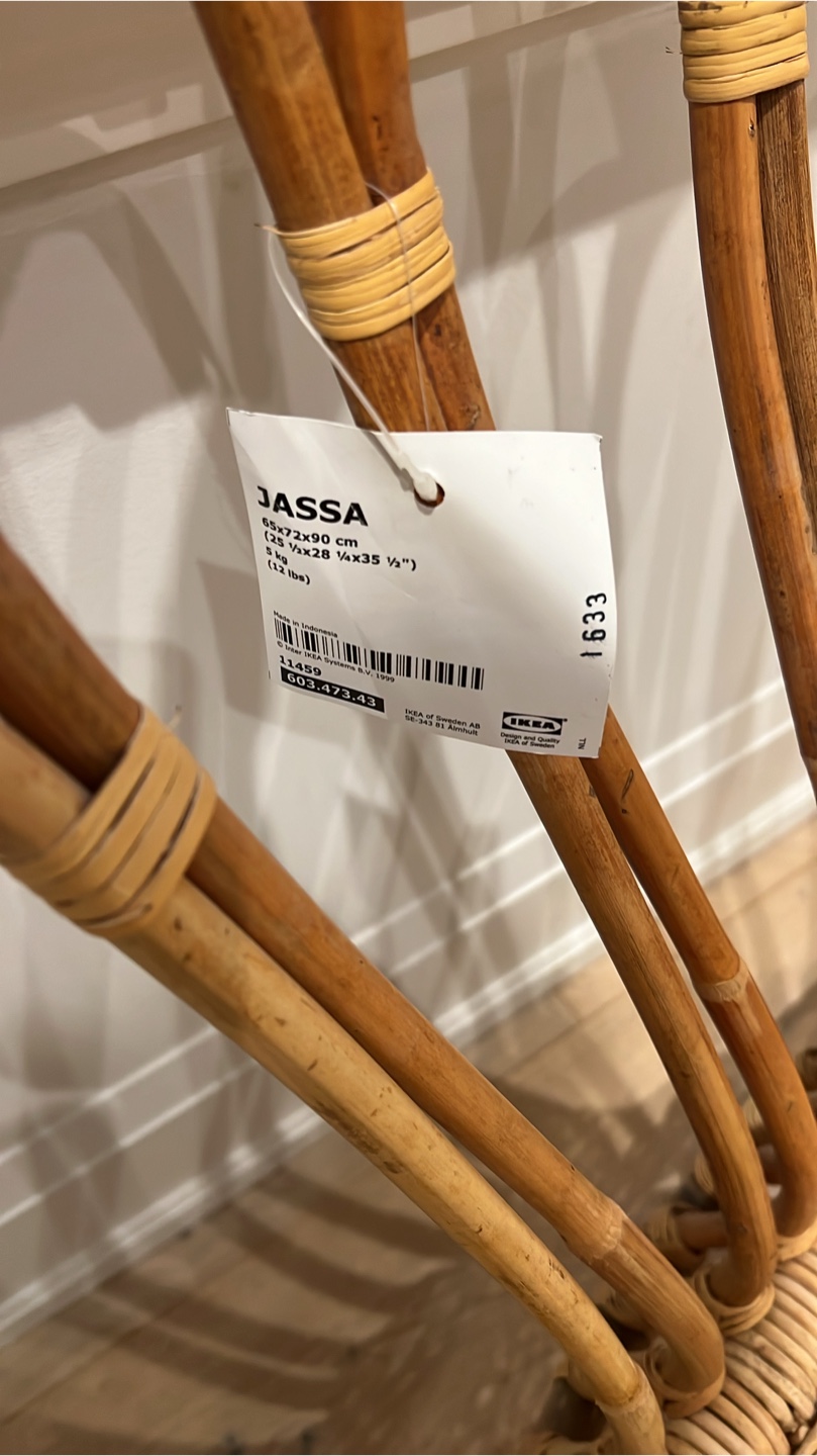 Limited Edition handmade IKEA Jassa Rattan Chair 2017 - photo 3