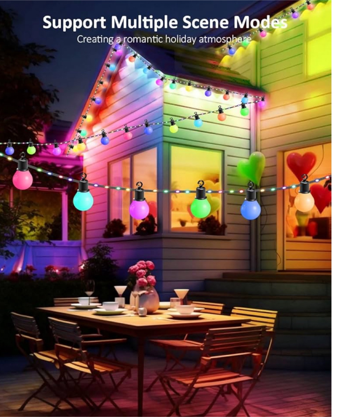 LED Globe String Lights with Remote - photo 3