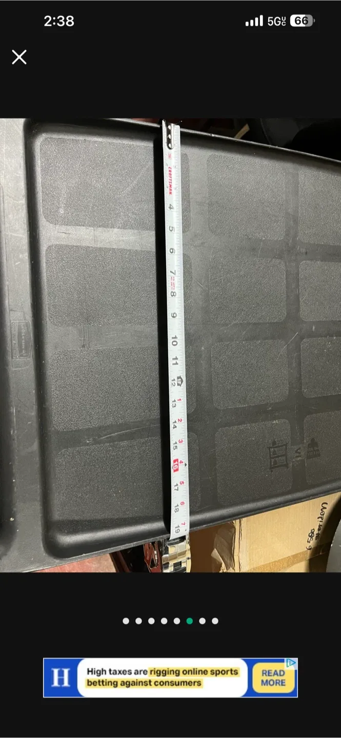 Black Utility Cart image indicator(6)