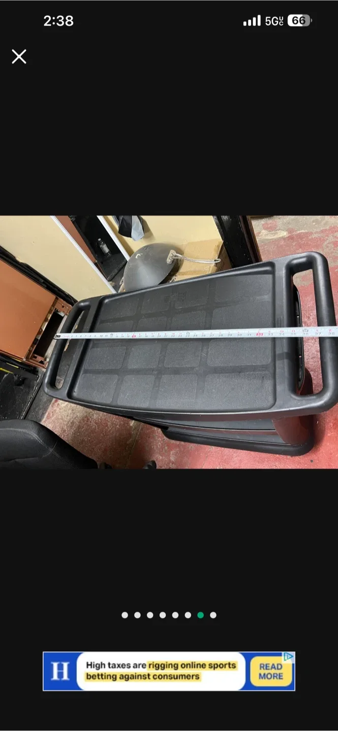 Black Utility Cart image indicator(7)