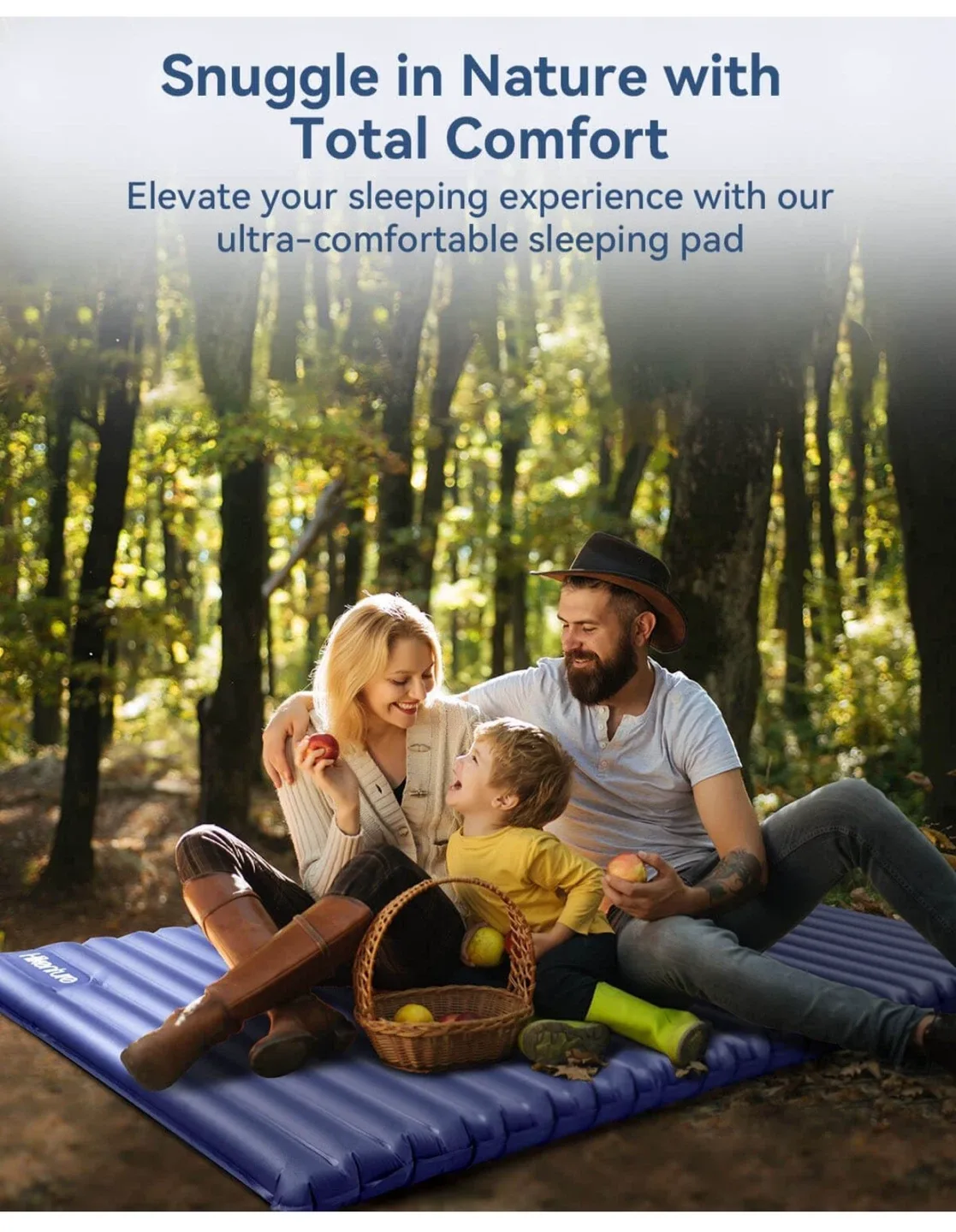 Hikenture 4" Ultra Thick Double Sleeping Pad - New image indicator(8)