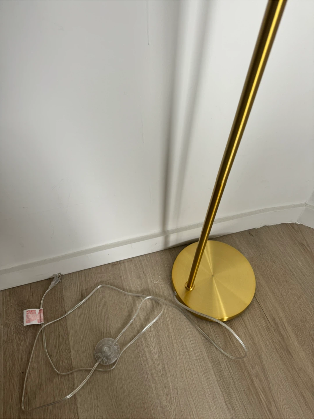 Gold & Green Arched Floor Lamp - photo 4