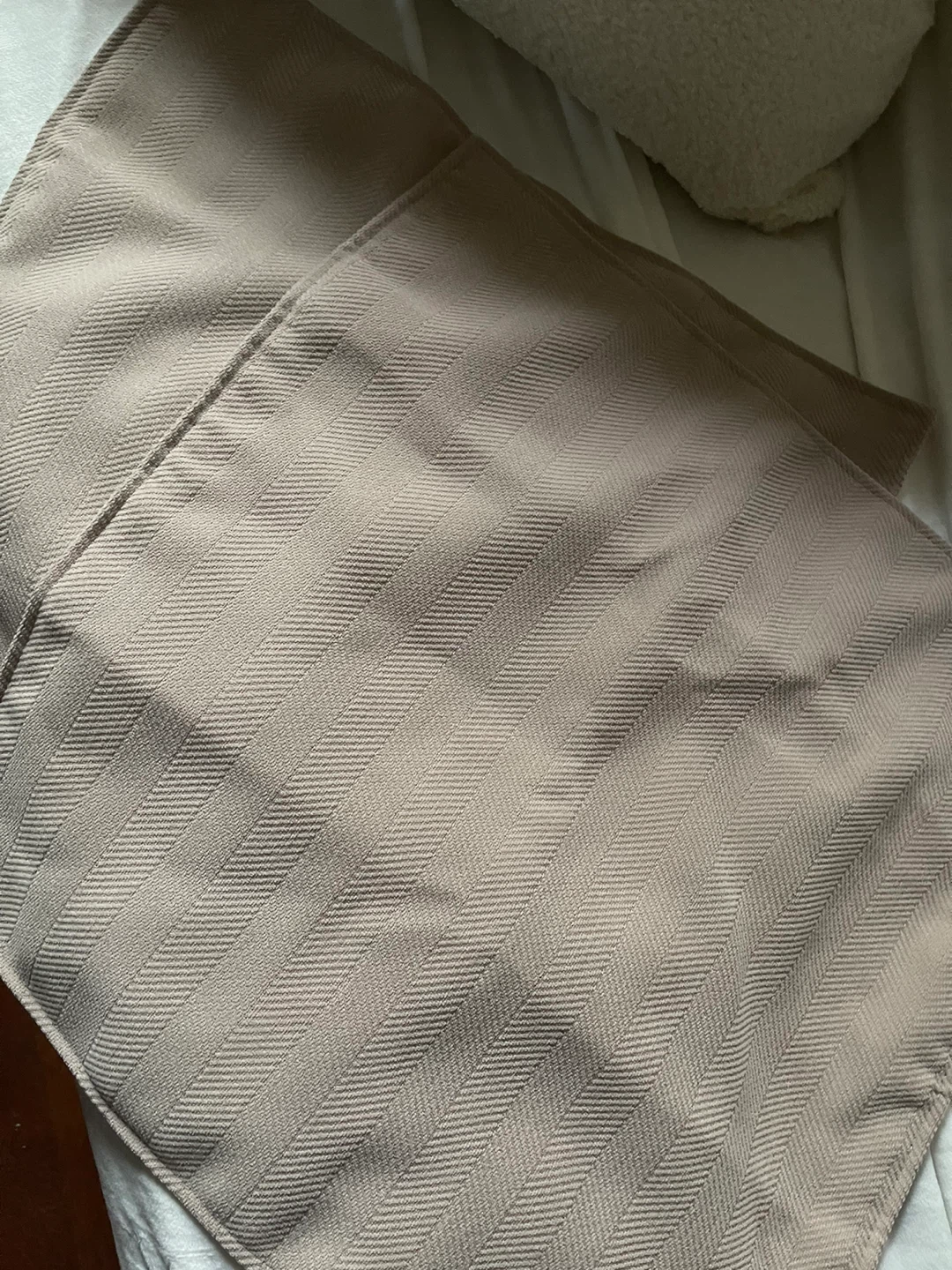 2x Herringbone Throw Pillow/ Cushion Cases (18x18”)