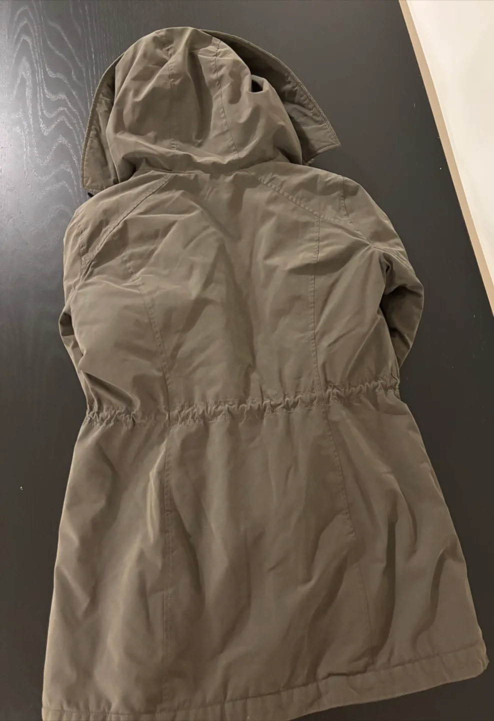 Abercrombie & Fitch Olive Green Winter Parka image indicator(3)