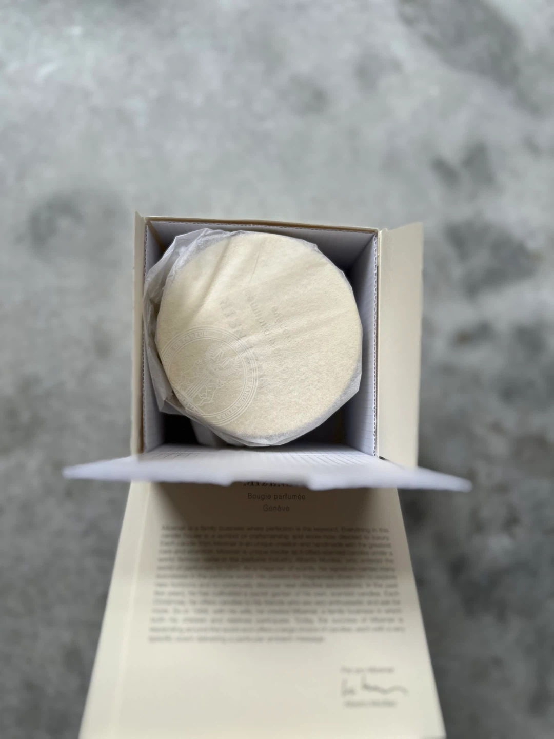 Mizensir Chocolat Suisse Candle - Limited Edition - photo 4