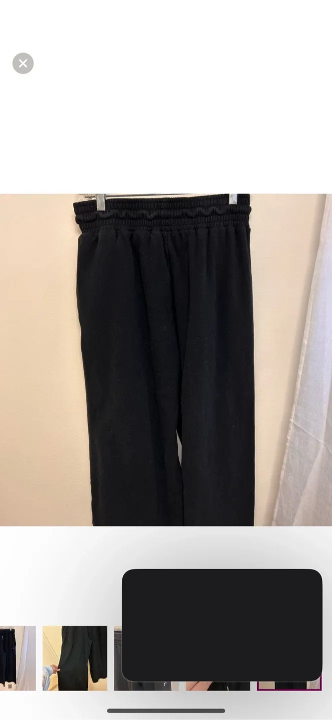 Zyia Active Black Sweatpants image indicator(5)