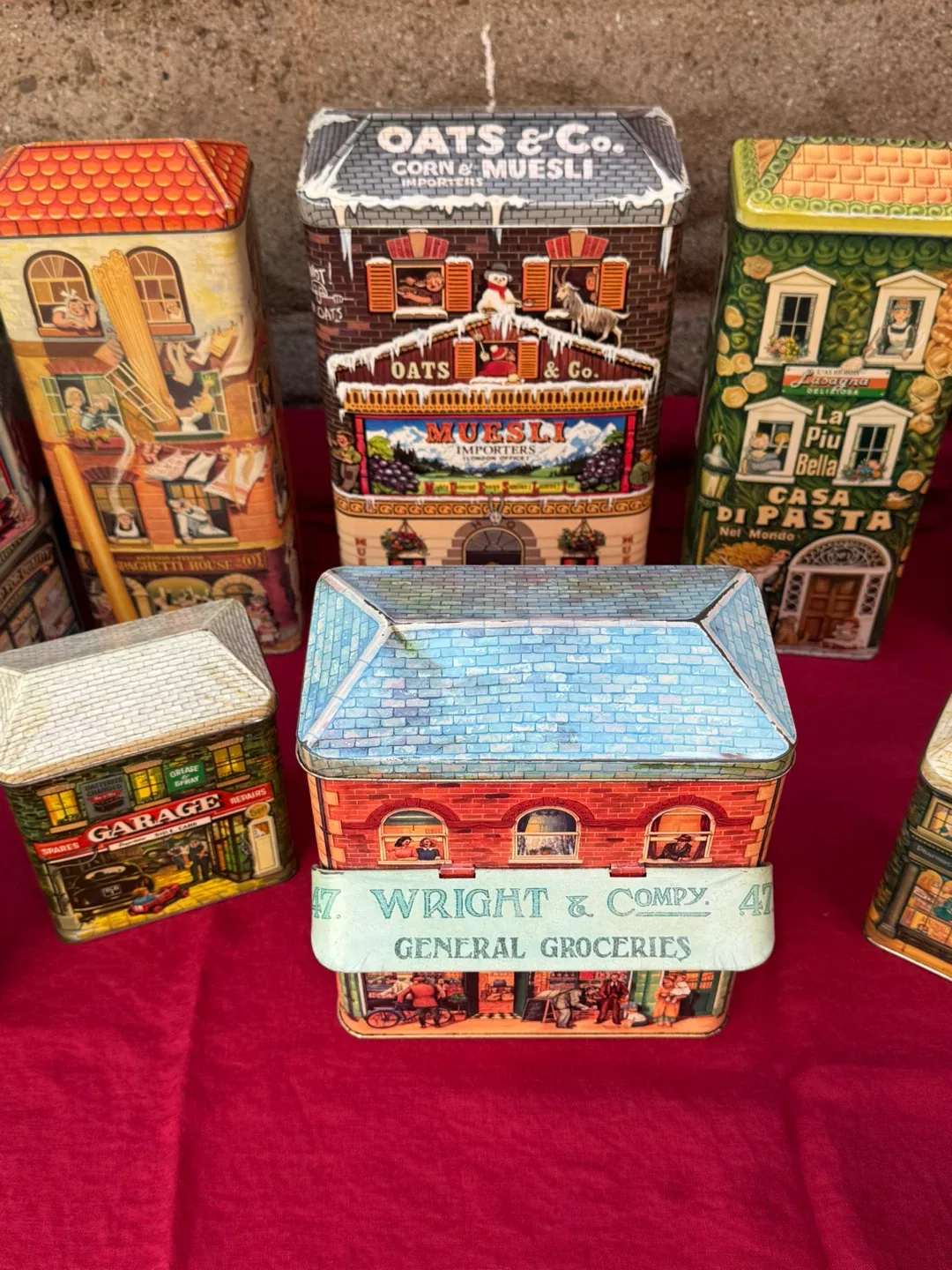 Vintage Decorative Food Tins image indicator(4)