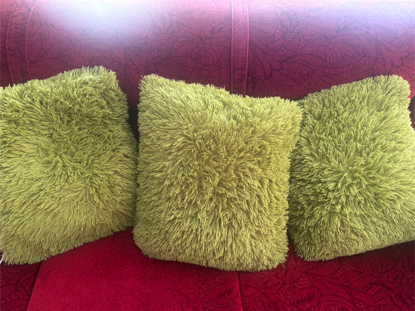 Green Decorative Throw Pillows