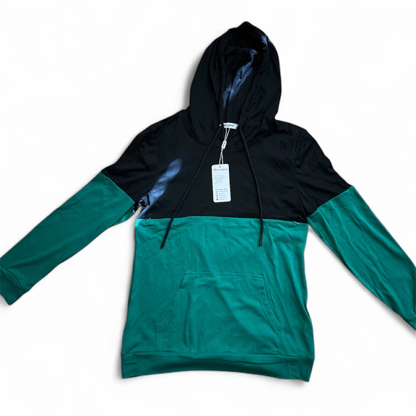 Bearzland Black & Green Hoodie - New with Tags